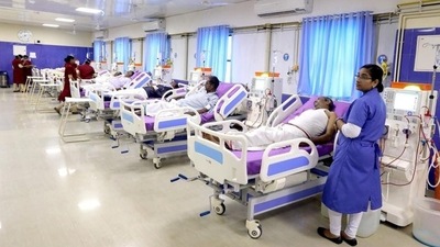 The government of India approved the Ayushman Bharat Pradhan Mantri Jan Arogya Yojana (AB-PMJAY) in March 2018. (Vivek Nair/HT Photo) The government of India approved the Ayushman Bharat Pradhan Mantri Jan Arogya Yojana (AB-PMJAY) in March 2018. (Vivek Nair/HT Photo)