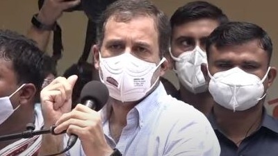 Congress leader Rahul Gandhi. (Screengrab/Indian National Congress)