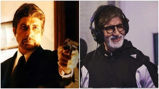 Amitabh Bachchan was seen in his iconic French beard for the first time in Aks.