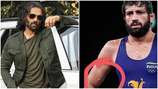 Suniel Shetty has shared praise for Ravi Kumar Dahiya.