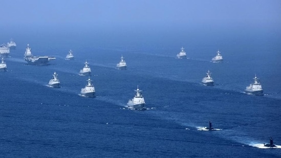 China has maintained its presence in the South China Sea throughout the virus outbreak. The South China Sea is particularly contentious because China's smaller neighbours also have competing claims.(AP File Photo)