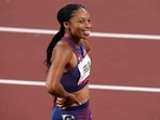 Tokyo 2020: Allyson Felix sets a record, wins bronze for 10th Olympic medal(AP) Tokyo 2020: Allyson Felix sets a record, wins bronze for 10th Olympic medal(AP)