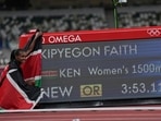 Tokyo 2020: Kenya's Faith Kipyegon retains Olympic women's 1500m title(AP) Tokyo 2020: Kenya's Faith Kipyegon retains Olympic women's 1500m title(AP)