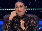 Karisma Kapoor on Super Dancer 4. Karisma Kapoor on Super Dancer 4.