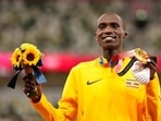 Olympics: Joshua Cheptegei gains Olympic consolation in men's 5,000 metres(AP) Olympics: Joshua Cheptegei gains Olympic consolation in men's 5,000 metres(AP)
