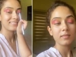 Mira Rajput got her make-up done by her daughter Misha and shared a cute video of it. Mira Rajput got her make-up done by her daughter Misha and shared a cute video of it.