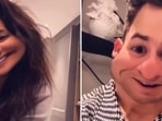 Priyanka Chopra and Nick Jonas in a new video. Priyanka Chopra and Nick Jonas in a new video.