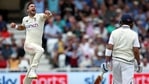 England's James Anderson celebrates the dismissal of Indian skipper Virat Kohli. (ANI Photo) England's James Anderson celebrates the dismissal of Indian skipper Virat Kohli. (ANI Photo)