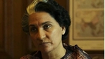 Lara Dutta as Indira Gandhi in BellBottom. Lara Dutta as Indira Gandhi in BellBottom.