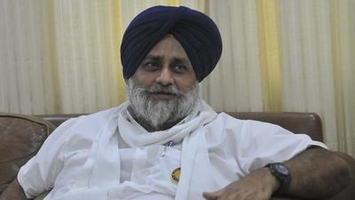 Sukhbir added that DSGMC president Manjinder Singh Sirsa is heading this delegation. (HT Photo)