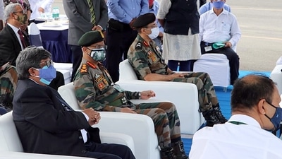 Army Chief General MM Naravane during his two-day visit to Southern Command, at Pune and Goa (ANI Photo)