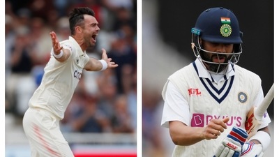 James Anderson and Virat Kohli. (Reuters/File) James Anderson and Virat Kohli. (Reuters/File)