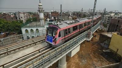 DMRC officials said that with this connectivity, commuters will also save time and money. (Raj K Raj/HT Photo)