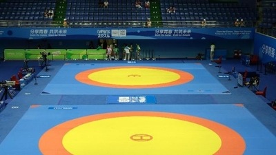 File photo of wrestling. (File) File photo of wrestling. (File)
