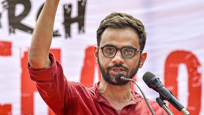 Umar Khalid, along with several others, has been booked under the anti-terror UAPA law in the case. (PTI) Umar Khalid, along with several others, has been booked under the anti-terror UAPA law in the case. (PTI)