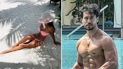 Tiger Shroff complimented Disha Patani on her bikini photo. Tiger Shroff complimented Disha Patani on her bikini photo.