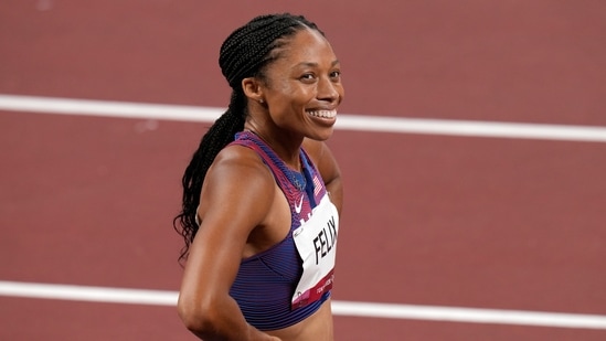Tokyo 2020: Allyson Felix sets a record, wins bronze for 10th Olympic medal(AP) Tokyo 2020: Allyson Felix sets a record, wins bronze for 10th Olympic medal(AP)
