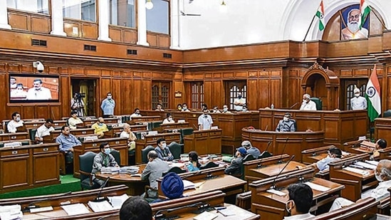The GNCTD Act was also the subject of a charged debate in the Delhi assembly last week.(PTI) The GNCTD Act was also the subject of a charged debate in the Delhi assembly last week.(PTI)