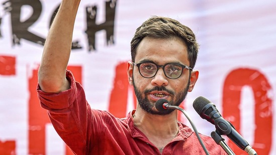 Umar Khalid, along with several others, has been booked under the anti-terror UAPA law in the case. (PTI)