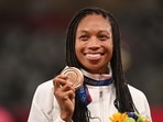 Tokyo 2020: Allyson Felix's 11th Olympic medal comes in US 4x400 relay(AFP) Tokyo 2020: Allyson Felix's 11th Olympic medal comes in US 4x400 relay(AFP)