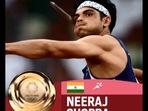 Tokyo Olympics 2020: Neeraj Chopra made history by winning gold medal.(Twitter/@Olympics) Tokyo Olympics 2020: Neeraj Chopra made history by winning gold medal.(Twitter/@Olympics)
