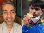 Tokyo Olympics: 'A symbol of experience we will always treasure': Abhinav Bindra congratulates Neeraj Chopra on historic gold(AGENCIES/HT COLLAGE) Tokyo Olympics: 'A symbol of experience we will always treasure': Abhinav Bindra congratulates Neeraj Chopra on historic gold(AGENCIES/HT COLLAGE)