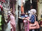 Experts fear that the undiagnosed cases of TB could facilitate the spread of the infection, but wearing of masks by a majority of the population might have an unintended but pleasant impact. In picture - A health department worker interacts with residents during a door to door survey for tuberculosis and leprosy in Mumbai.(PTI) Experts fear that the undiagnosed cases of TB could facilitate the spread of the infection, but wearing of masks by a majority of the population might have an unintended but pleasant impact. In picture - A health department worker interacts with residents during a door to door survey for tuberculosis and leprosy in Mumbai.(PTI)