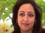 Hema Malini in an appearance on Rendezvous with Simi Garewal.