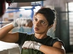 Priyanka Chopra in a still from Mary Kom. Priyanka Chopra in a still from Mary Kom.