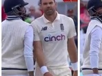 James Anderson and Mohammed Siraj.(Screenshot) James Anderson and Mohammed Siraj.(Screenshot)