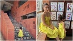 Soha Ali Khan's daughter Inaaya Naumi Kemmu in her school. Soha Ali Khan's daughter Inaaya Naumi Kemmu in her school.