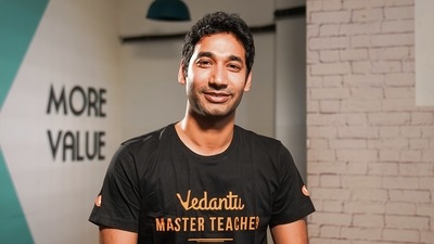 Vedantu co-founder and chief executive Vamsi Krishna. (Mint)