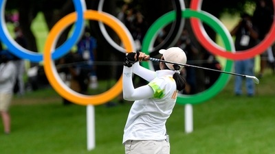 Tokyo 2020 Olympics - Golf - Women's Individual - Final - Round 4 - Kasumigaseki Country Club - Kawagoe, Saitama, Japan - August 7, 2021. Aditi Ashok of India in action. REUTERS/Toby Melville (REUTERS)