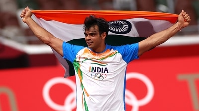 Tokyo 2020 Olympics - Athletics - Men's Javelin Throw - Final - Olympic Stadium, Tokyo, Japan - August 7, 2021. Neeraj Chopra of India celebrates after winning gold REUTERS/Andrew Boyers (REUTERS)