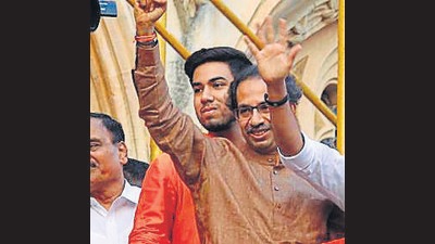 Uddhav Thackeray’s younger son Tejas is a wildlife enthusiast and has been instrumental in discovering several species. (HT FILE) Uddhav Thackeray’s younger son Tejas is a wildlife enthusiast and has been instrumental in discovering several species. (HT FILE)