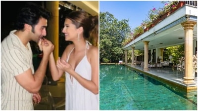 Aadar Jain celebrated his birthday in Alibaug's Villa Magnolia. Aadar Jain celebrated his birthday in Alibaug's Villa Magnolia.