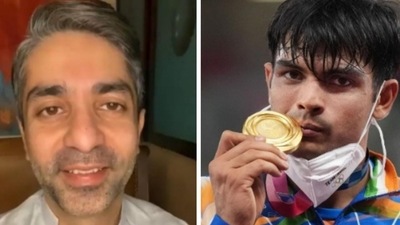 Tokyo Olympics: 'A symbol of experience we will always treasure': Abhinav Bindra congratulates Neeraj Chopra on historic gold (AGENCIES/HT COLLAGE) Tokyo Olympics: 'A symbol of experience we will always treasure': Abhinav Bindra congratulates Neeraj Chopra on historic gold (AGENCIES/HT COLLAGE)