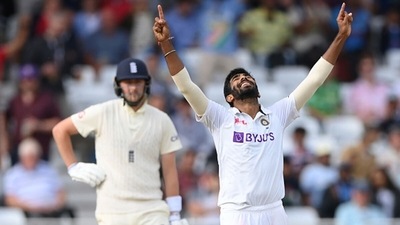 Jasprit Bumrah picked up nine wickets in the match. (Getty Images)