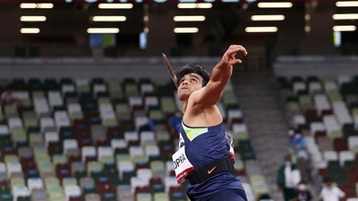 Neeraj Chopra won India its first gold medal of Tokyo Olympics. (Getty Images) Neeraj Chopra won India its first gold medal of Tokyo Olympics. (Getty Images)