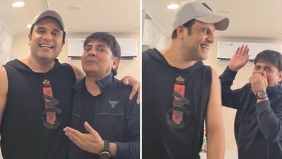 Krushna Abhishek shared a video with Sudesh Lehri. Krushna Abhishek shared a video with Sudesh Lehri.
