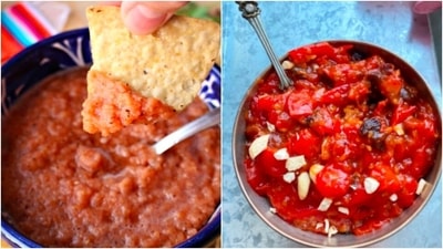 Salsas – Chutneys: Salsa is a type of sauce in Mexican cuisine that is used as a condiment for tacos and other Mexican and Mexican-American foods.  (Instagram/@mamamaggieskitchen/@hungrygirlintoronto )
