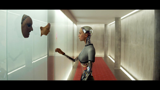 Could you trust a beautiful bot if she told you she wanted to run away with you? Or are you a pawn in her greater game? (DNA Films) Could you trust a beautiful bot if she told you she wanted to run away with you? Or are you a pawn in her greater game? (DNA Films)