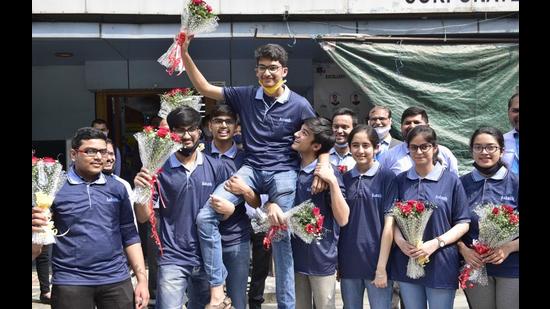 Keshav is a student of Guru Nanak Public School, Ludhiana. (HT Photo)
