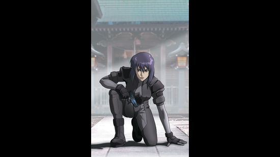Motoko Kusanagi may look like a young woman, but this bot is a wise old soul. (Bandai Visual) Motoko Kusanagi may look like a young woman, but this bot is a wise old soul. (Bandai Visual)