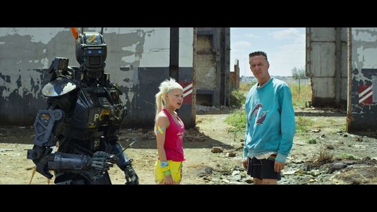 Chappie, a bot that had gained self awareness, was almost childlike. Society quickly let him down. (Columbia Pictures) Chappie, a bot that had gained self awareness, was almost childlike. Society quickly let him down. (Columbia Pictures)