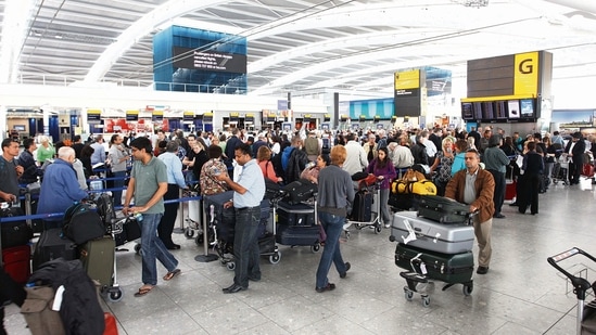 India was moved to 'amber' list of travel restrictions by the UK earlier this week.(Mint file photo) India was moved to 'amber' list of travel restrictions by the UK earlier this week.(Mint file photo)