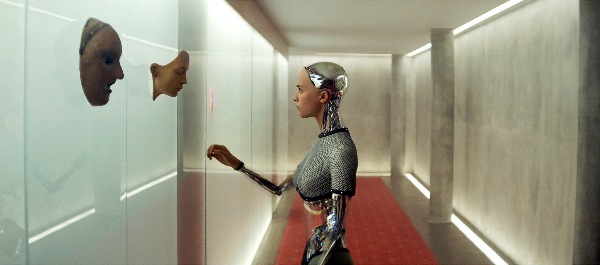 Could you trust a beautiful bot if she told you she wanted to run away with you? Or are you a pawn in her greater game? (DNA Films) Could you trust a beautiful bot if she told you she wanted to run away with you? Or are you a pawn in her greater game? (DNA Films)