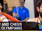 Kiren Rijiju pops champagne to celebrate India’s best-ever Olympic performance