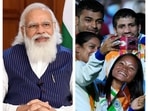 PM Modi congratulates Indian contingent.