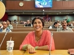 In Dasvi, Nimrat kaur plays a character called Bimla Devi Choudhary. In Dasvi, Nimrat kaur plays a character called Bimla Devi Choudhary.